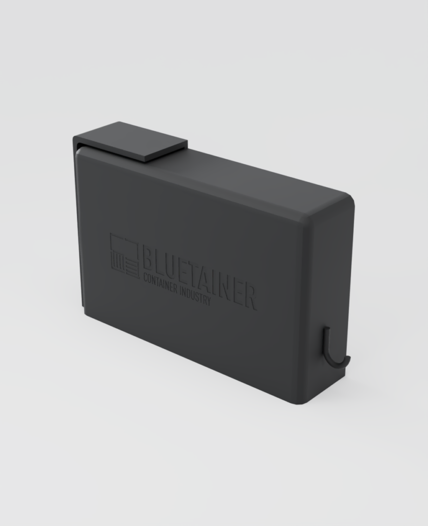 Lockbox Cloche de sécurité en métal pour protéger les serrures des conteneurs maritimes.