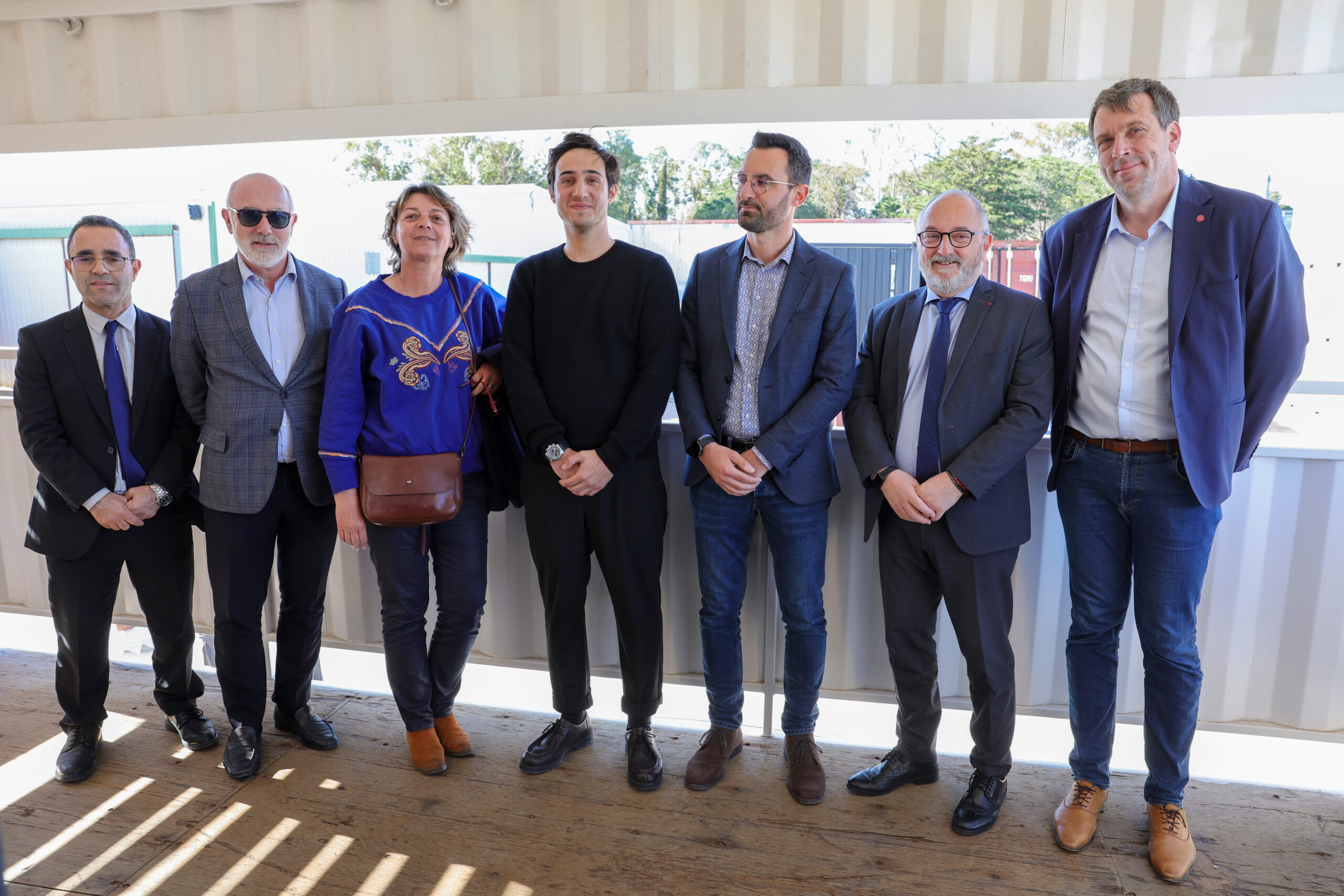 IA, habitat modulaire et souveraineté industrielle : Monsieur le préfet, la CCI, Bpifrance et la Région Occitanie en visite chez Bluetainer