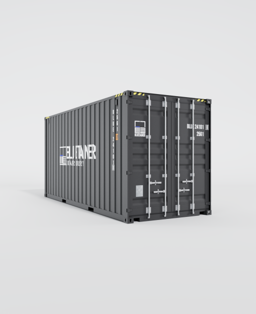 Conteneur maritime 20FT High Cube en vue à 60 degrés